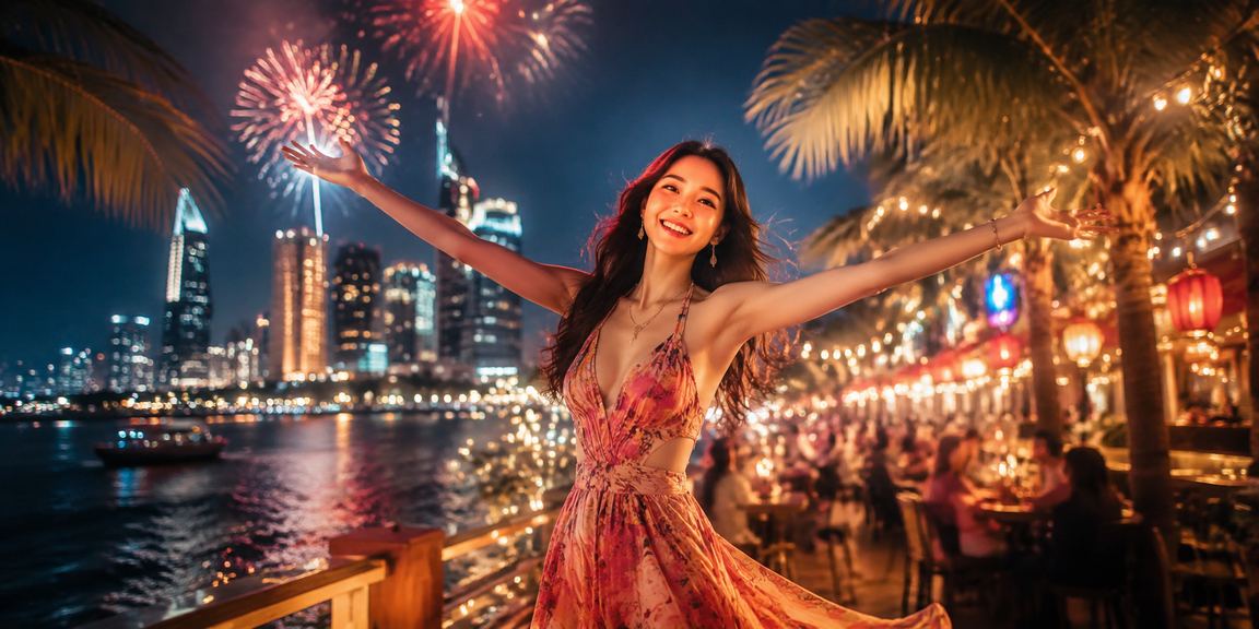 Người chơi đăng ký và nhận thưởng VIP tại khu chợ đêm sôi động ở TP. Hồ Chí Minh