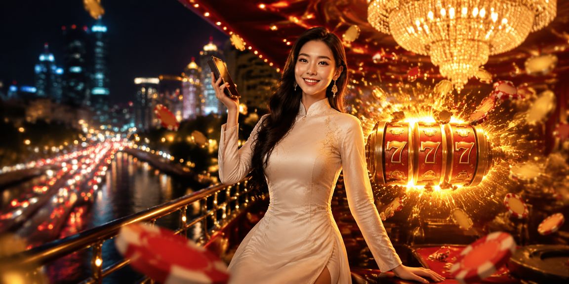 Người dùng TP.HCM chơi slot game trên điện thoại vào buổi tối